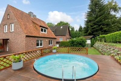 Energieeffizientes Wohnen in Tötensen – Einfamilienhaus auf großem Grundstück mit Außenpool