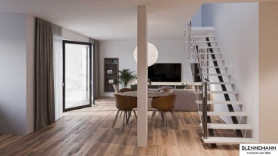 NEUBAU: Maisonette im Dachgeschoss mit 5 Zimmern, Balkon & Dachterrasse