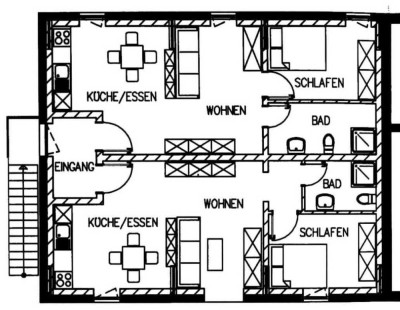 2-ZKB-Wohnung in Eching