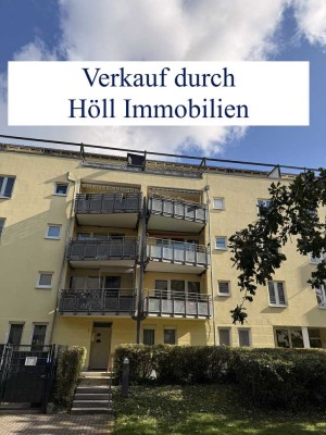 Schöne 3-Zimmerwohnung im Erdgeschoss mit großer Terrasse im Süden von Halle