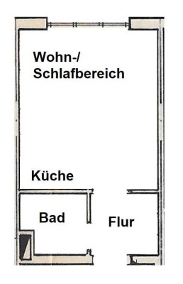 Sichere Kapitalanlage! 1-Zimmer-Apartment in Uni-Nähe