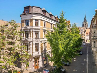 Charmante Dachgeschosswohnung im Herzen von Halle (Saale) – Erstbezug nach Sanierung
