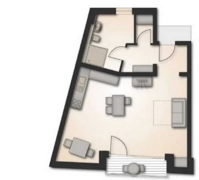 1-Zimmer Erstbezug mit Stil in zentraler Lage - hochwertig & modern wohnen.
