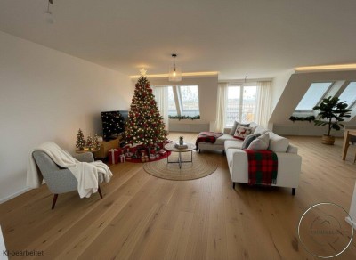 Exklusive Dachgeschoss-Maisonette mit Terrasse und optionalem Jacuzzi