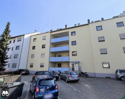 Schöne 2-Zimmer-Wohnung mit Balkon, EBK und Stellplatz in guter Lage in Schwetzingen