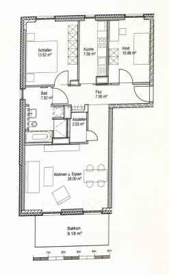 Moderne 3-Zimmer Wohnung mit Balkon in Neu-Isenburg