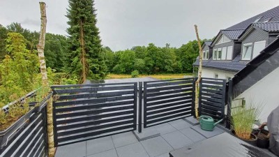 Traumhafte Maisonette - Wohnung im Grünen – Unverbauter Blick & direkte Seelage