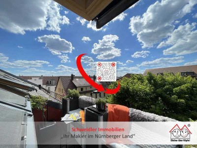 WOW!!! Traumhafte 3,5-Zimmer-Maisonette-Wohnung mit toller Ausstattung und Stellplatz in Nürnberg