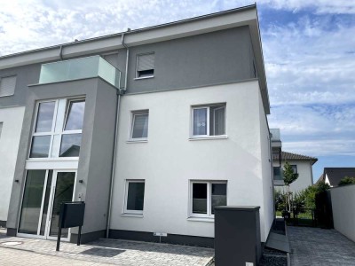 Exklusive 3-Zimmer-Neubauwohnung mit Terrasse/Garten und hochwertiger EBK in Einhausen