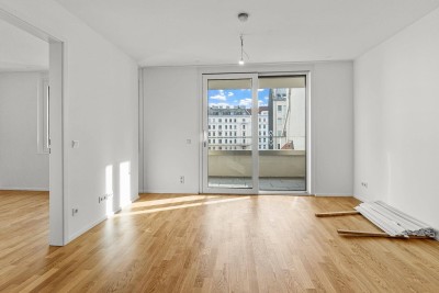 ++NEU++ Neubau: Kompakte 2-Zimmer-Wohnung mit Balkon im 4. OG – Erstbezug (Mollardgasse 50)