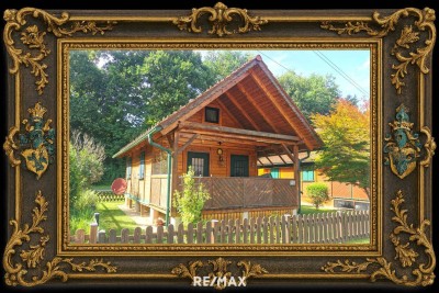 Verträumtes Holzblockhaus am idyllischen Sulmsee