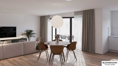 NEUBAU: Maisonette im Dachgeschoss mit 4 Zimmern, Balkon & Dachterrasse