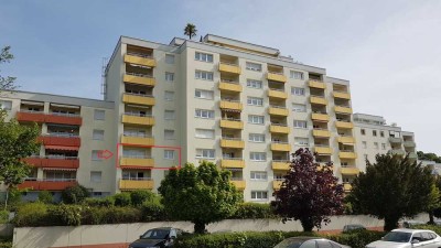 Bretten: 3-Zimmer-ETW mit Süd-Loggia und Tiefgaragenplatz