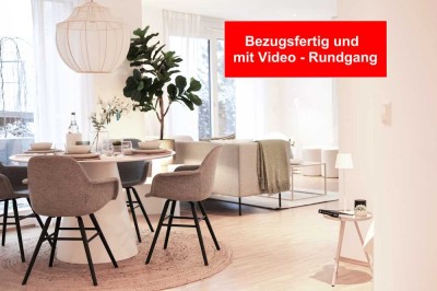 Stilvolles Homestaging für mehr Wohlfühlatmosphäre : 3 Zimmer- Whg. mit sonniger Terrasse und Garten