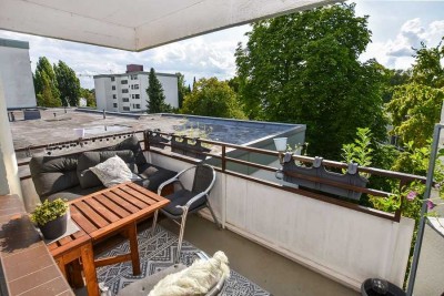Vermietete 2-Zimmer-Wohnung mit Balkon in gepflegtem Zustand!