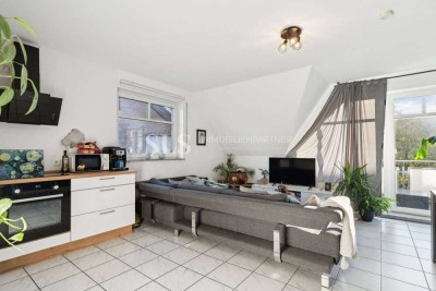 Moderne Maisonette mit Balkon, Stellplatz, privatem Eingang und offenem Grundriss in ruhiger Lage