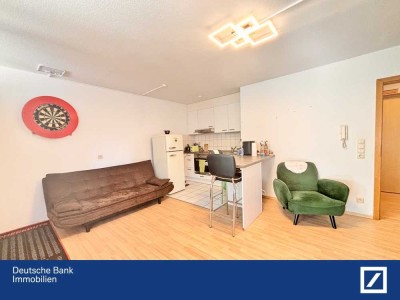 Wohntraum oder Kapitalanlage: 1,5 Zimmer mit Terrasse und Stellplatz"
