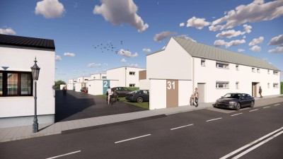 Erstbezug-W4/04-2Zimmer-OG-Balkon-1 PKW-Stellplatz im Freien - Miete