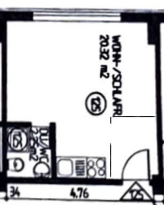 ILIEV IMMOBILIEN: Ruhige und helle 1-Zimmer-Hochparterrewohnung in SCHWABING / Wartburgplatz