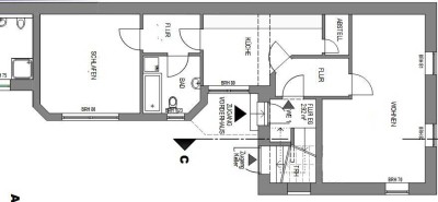 2-Zimmer Wohnung in Plaidt mit Garten