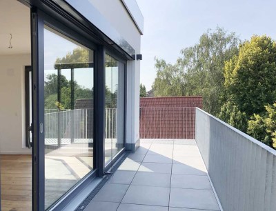 Sofort Einziehen: Neubau-Penthouse mit 360° Panorama-Terrasse in Top-Lage
