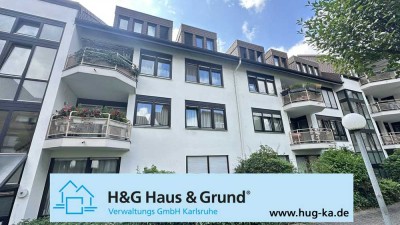 Vermietete Einheit mit 4 Zimmern, Terrasse + Stellplatz in bester, ruhiger Innenstadtlage!