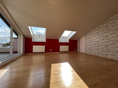 Lichtdurchflutete 3-Zimmer-Dachgeschosswohnung in Neckarsulm!