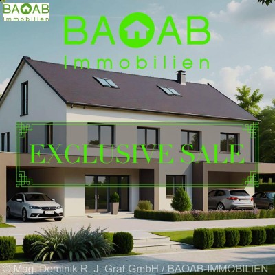 Neubau-Doppelhaus in Feldkirchen bei Graz – Platz für die ganze Familie, Terrasse &amp; Carport