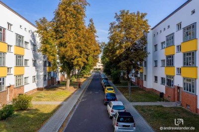 4-Raum-Wohnung mit Balkon im Grünen!