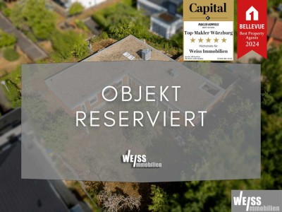 +++Leerstehender+++ Großzügiger Flachdachbungalow mit 6-Zimmern und Garten in Gerbrunn