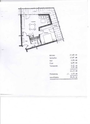 Modernisierte 2-Zimmer-EGW mit großer Terasse in Bad Bergzabern