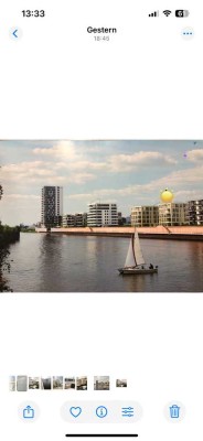 Geschmackvolle Wohnung mit Blick auf die Weser in Bremen
