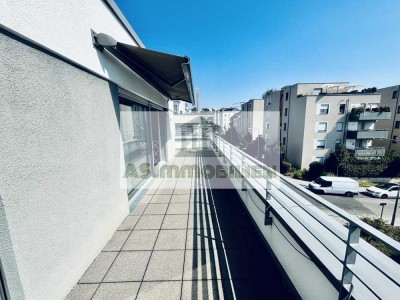 AS IMMOBILIEN: Penthouse 98 m² 2br condo, fitted kitchen, balcony, elevator, parking - Wiesbaden