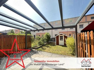 Familienglück inklusive 2 Garagen!!! Sonniges Reihenhaus mit 5 Zimmern und Dachterrasse in Feucht