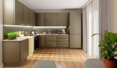 Barrierefrei wohnen mit 27 m² Dachterrasse, Badewanne und 4 Zimmern