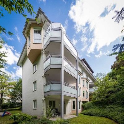 Wohnen in Bestlage: Lichtdurchflutete 3 Zimmer-Wohnung – Kurpark-Nähe inklusive