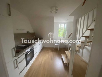 Tauschwohnung: 45m2 Altbau Maisonette-Wohnung Terrasse Stuttgart Degerloch