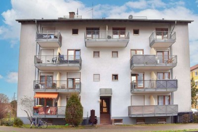 Helles, möbliertes Apartment mit Balkon, Stellplatz und guter Anbindung im beliebten Schwetzingen