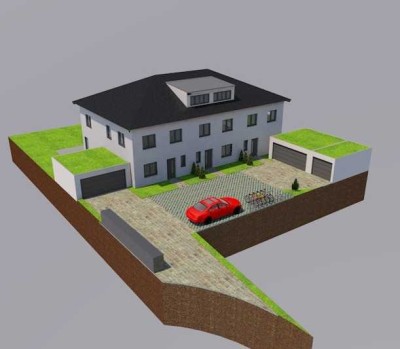 7 Zimmer! 215 qm Wohnfläche! Park-Lage in Landsberg - NEUBAU - individueller Grundriss planbar!