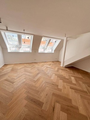Dachgeschoßtraum im Erstbezug – 5 moderne Eigentumswohnungen in bester Lage des 9. Bezirks