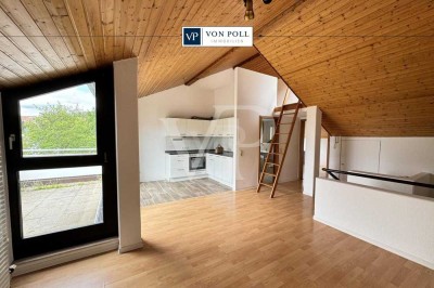 Maisonette Appartement für Singles
mit Blick ins Grüne und Stadtnah
