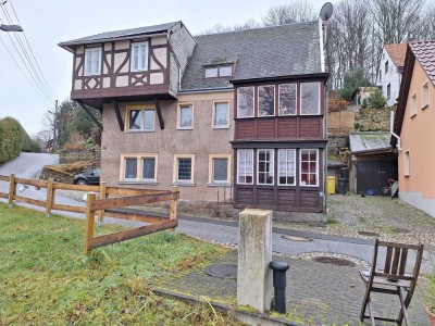 Ferienhaus-Projekt! an der Spree in Kirschau, 2 WE möglich, große Garage