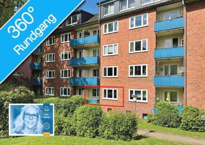 bevorzugte Lage Kiel-Brunswik/Dreiecksplatz/Ostseekai // Süd-Balkon // Duschbad // als Geldanlage