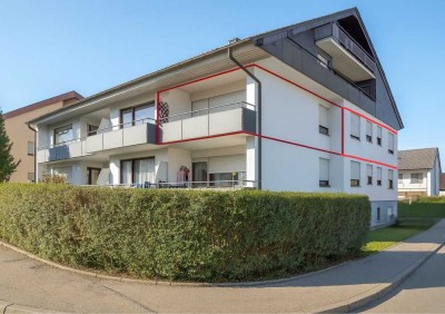 Helle 3,5-Zimmer Wohnung mit Balkon in Nufringen