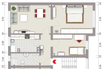 Attraktive 3-Zimmer-Wohnung im EG in Duisburg-Neuenkamp