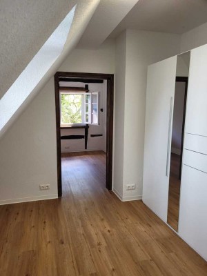Freundliche 3-Zimmer-Wohnung frisch renoviert, hochwertige Einbauküche, neues Bad, Fußbodenheizung