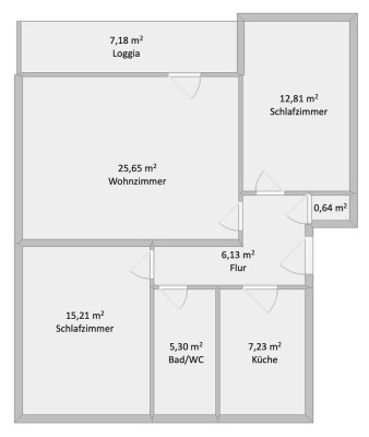 Sonnige 3-Zimmerwohung am Fuße des Mariahilfberges in Amberg