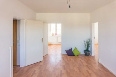 Für Familien geeignet - 3-Raum-Wohnung mit Balkon