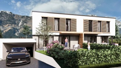 Wohntraum in Schönegg: Doppelhaushälfte mit Garten und Tiefgarage