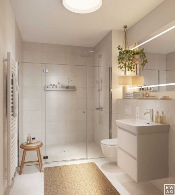Helle 4-Zimmer-Wohnung mit Westloggia und klugem Grundriss